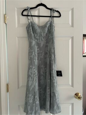Lulus Tie-Strap Midi Dress